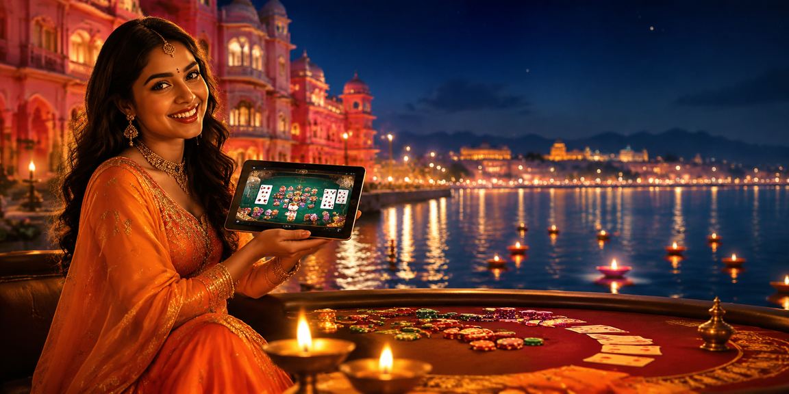 Andar Bahar game session with mobile payment in Jaipur
